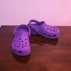 Crocs Purple C8 Toddler Clogs